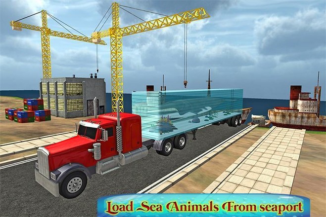 运输卡车海洋动物截图3