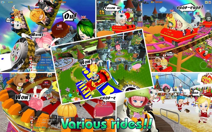 Theme Park Rider Online截图5