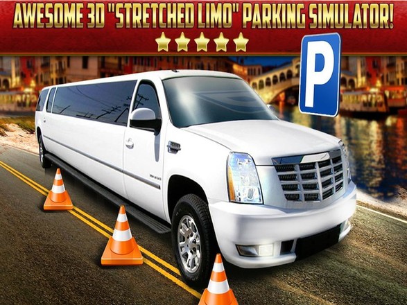 3D Limo Parking Simulator Game截图8