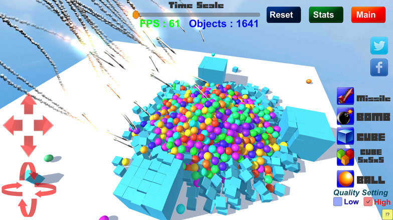 CUBE　Physics Simulation截图8