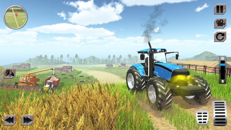 农耕Sim 2018：现代农民拖拉机模拟器截图5