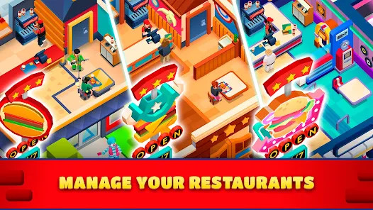 Idle Burger Empire Tycoon—Game截图3