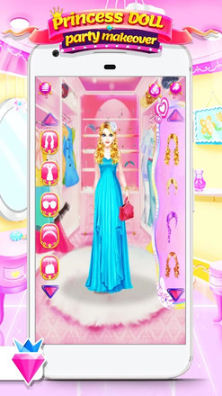 Princess Beauty Salon Dress Up Makeover For Girls截图5