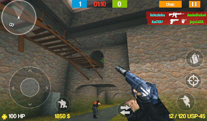 FPS Strike 3D：免费在线射击游戏截图1