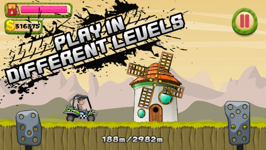 Hill Racing – Offroad Hill Adventure game截图1