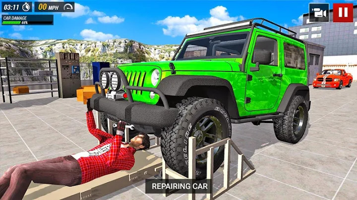 越野吉普车驾驶冒险免费 - Offroad Jeep Driving Adventure Free截图3