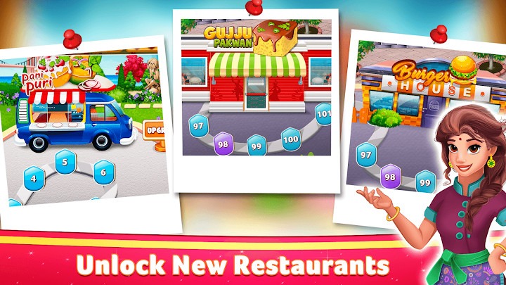 Indian Cooking Star: Chef Restaurant Cooking Games截图4