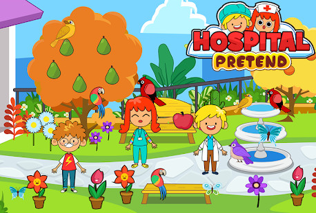 My Pretend Hospital - Kids Hospital Town Life FREE截图5