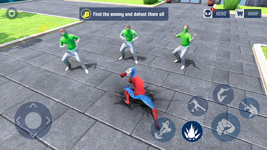 Spider Fighting: Hero Game截图2