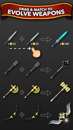 Blacksmith - Merge Idle RPG截图5