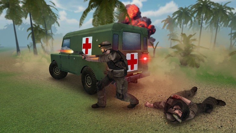 4×4越野救护车游戏截图3