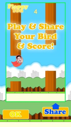 Flappy You: flappy bird game截图3