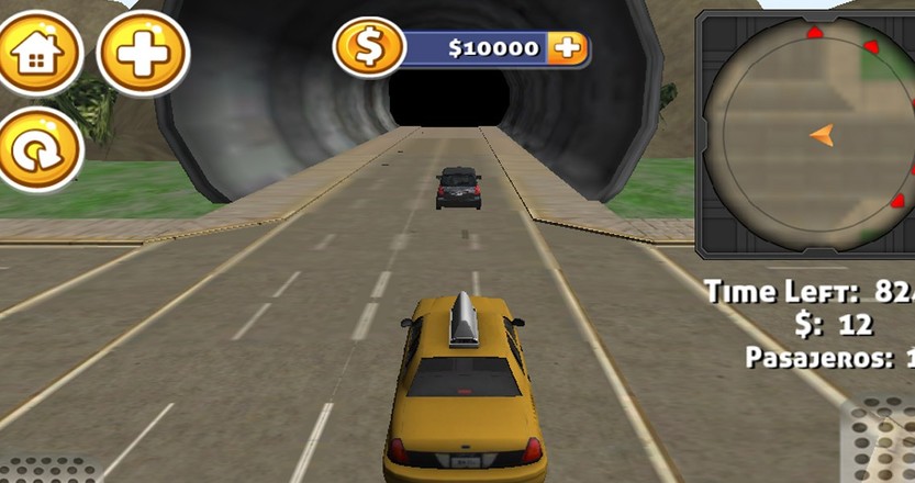 3D职务出租车司机的游戏截图5