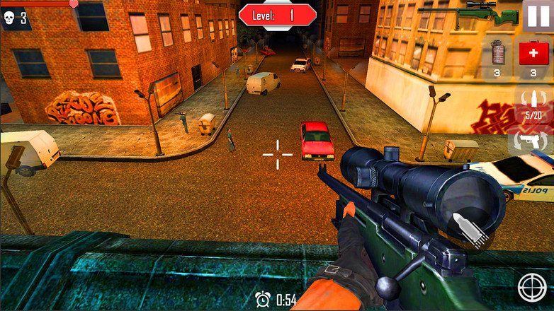 狙击杀手3D：现代城市战争截图2