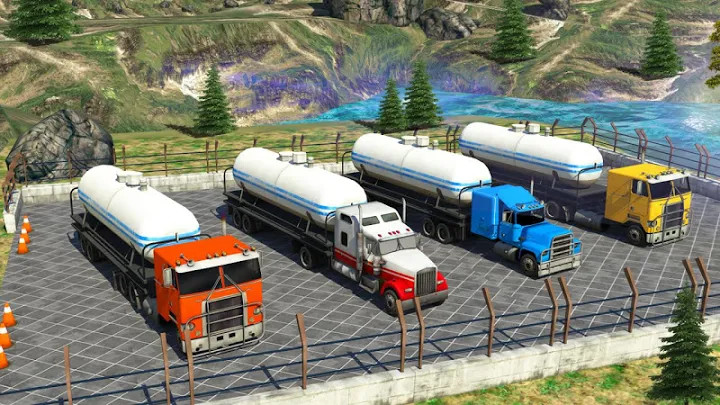 Oil Tanker Truck Simulator: Hill Climb Driving截图2