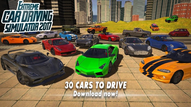 Extreme Car Driving Simulator 2017截图2