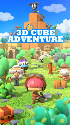 3D Cube Adventure: Puzzle Game截图1