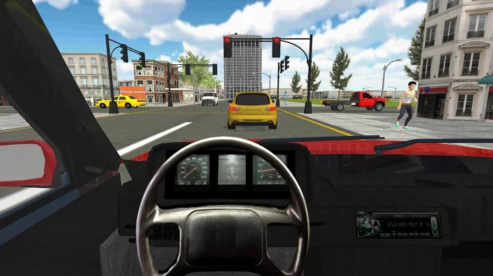 汽车游戏2020真正的汽车驾驶模拟器截图1
