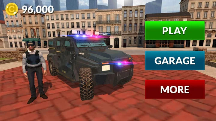 真正的警车驾驶：离线游戏截图2