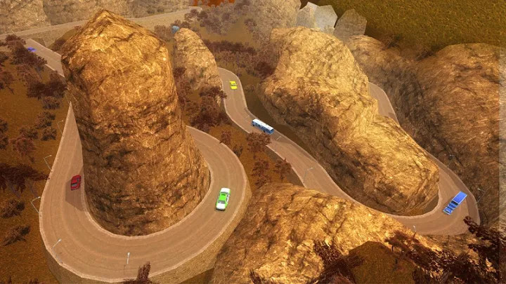 3D Taxi Driver - Hill Station截图5