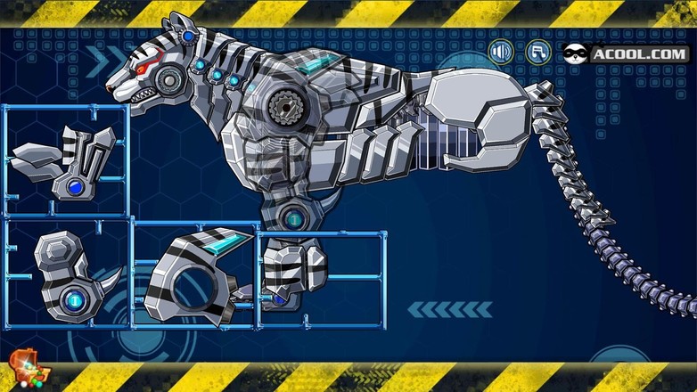玩具机器人大战：机器白虎截图1