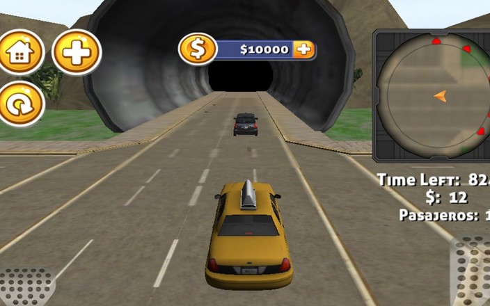 3D职务出租车司机的游戏截图8