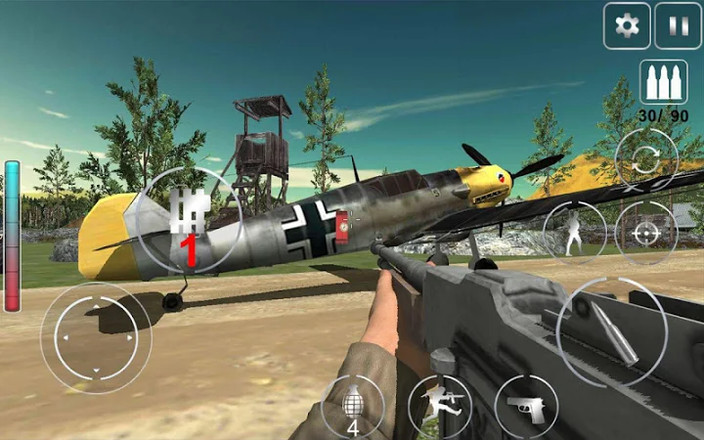 Call Of Courage : WW2 FPS Action Game截图4