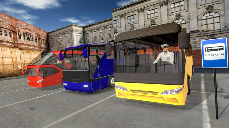 City Bus 3D Driving Simulator截图2