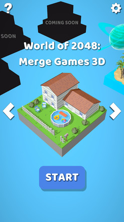 World of 2048: Merge Games 3D截图1