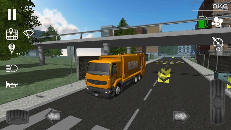 Trash Truck Simulator截图4