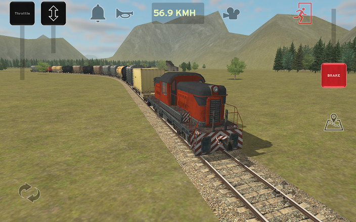 Train and rail yard simulator截图4