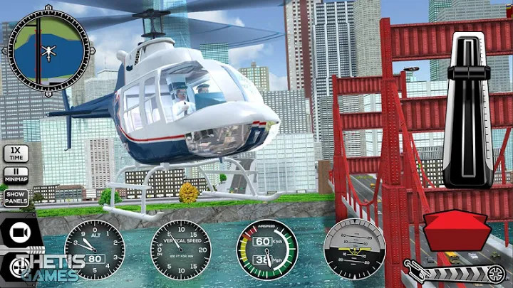 Helicopter Simulator SimCopter 2017 Free截图5