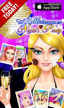 仲夏夜派对 - 免费女孩化妆游戏截图5