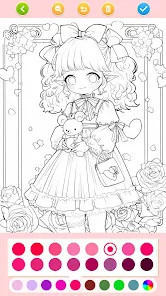 Doll Color: Princess Coloring截图3