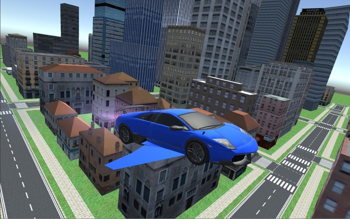 Flying Extreme Car 3D截图3