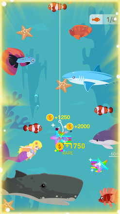 Happy Fishing - Catch Fish and Treasures截图3