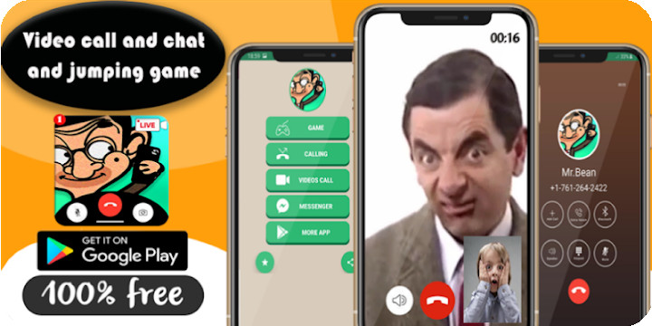 mr funny video call and chat simulation and game截图1