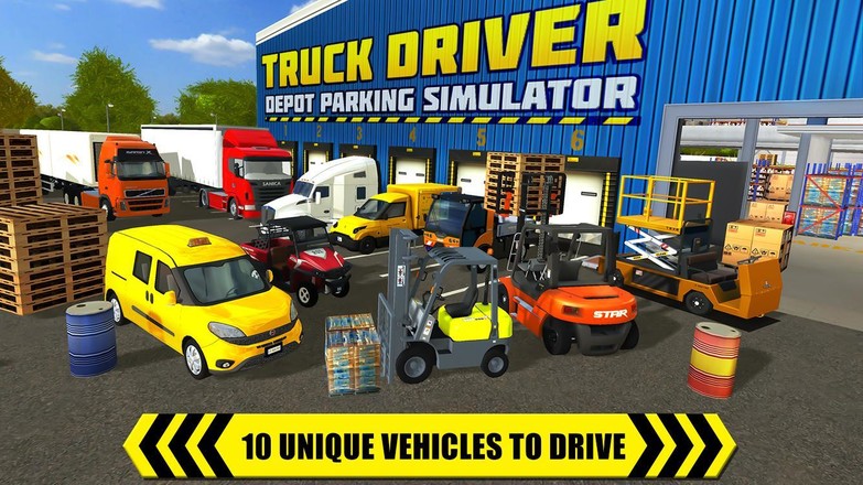 Truck Driver: Depot Parking Simulator截图1