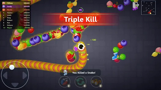 Snake War: Hungry Worm.io Game截图4