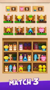 Triple Cat Sort - Goods Sort截图4