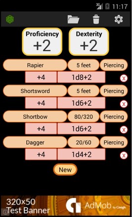 Fifth Edition Character Sheet截图6