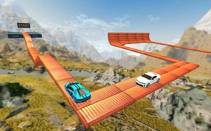 Impossible Car Stunt Game 2020 - Racing Car Games截图4