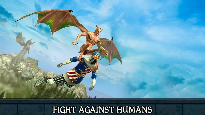 Gargoyle Flying Monster Sim 3D截图2