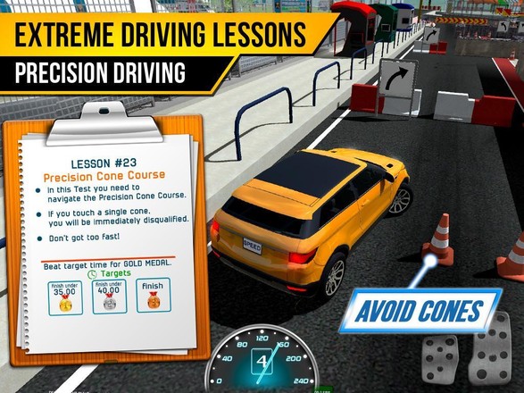 Driving School Test Car Racing截图7