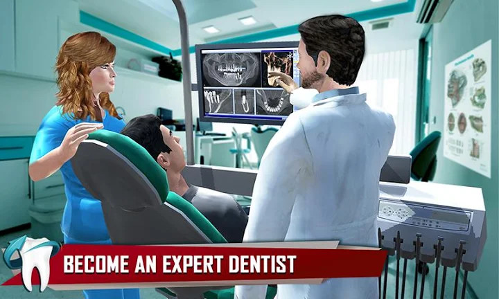 Dentist Surgery ER Emergency Doctor Hospital Games截图5