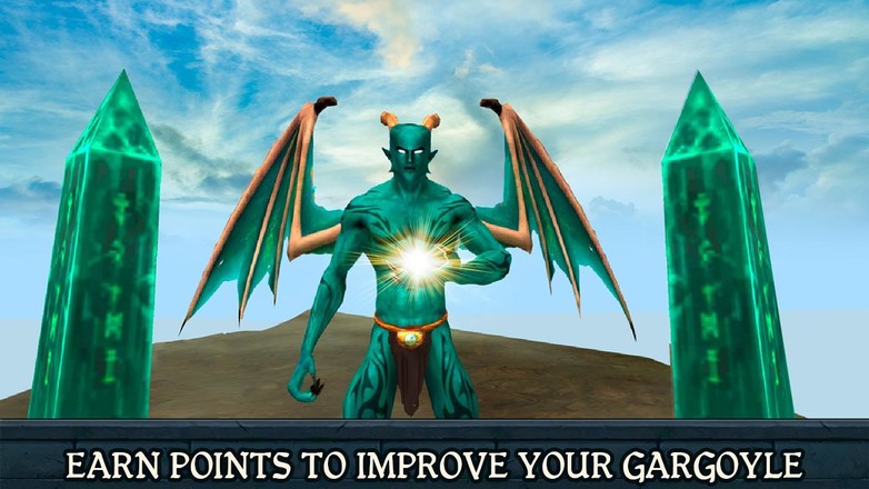 Gargoyle Flying Monster Sim 3D截图1