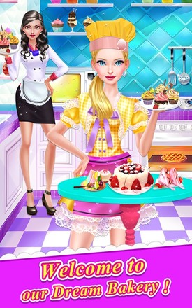 時尚烘培師- 洋娃娃少女換裝烹飪遊戲截图7