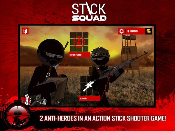 Stick Squad - Sniper Contracts截图6