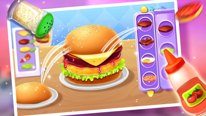 ??Make Burger - Yummy Kitchen Cooking Game截图1