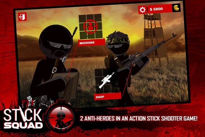 Stick Squad - Sniper Contracts截图2